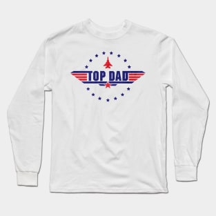 Top Dad Vintage Long Sleeve T-Shirt